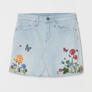 NATHALIE LÉTÉ x H&M cotton denim with print motifs